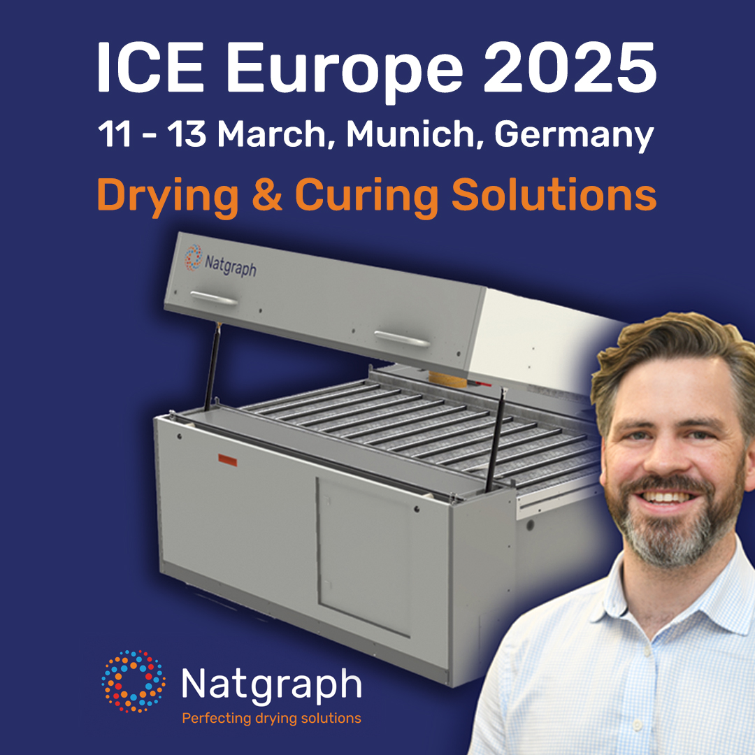 Natgraph's George Atkinson attending ICE Europe 2025, the international converting exhibition, held in Munich, Germany.